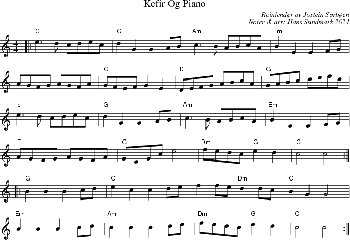 Kefir Og Piano