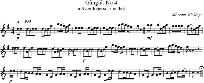 No 4, Gnglt