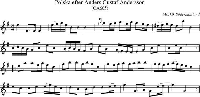 Polska efter Anders Gustaf Andersson