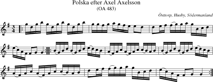 Polska efter Axel Axelsson