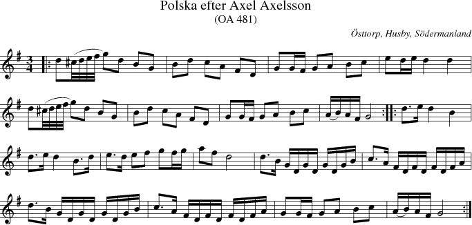 Polska efter Axel Axelsson